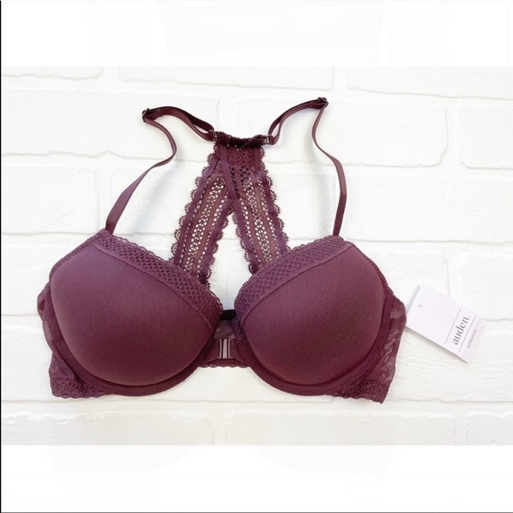 Nwt Auden The Ace Racerback Demi Bra - Picture 3 of 9